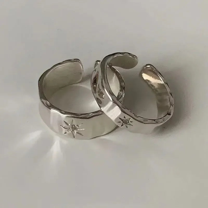 2 Star Ring Bands