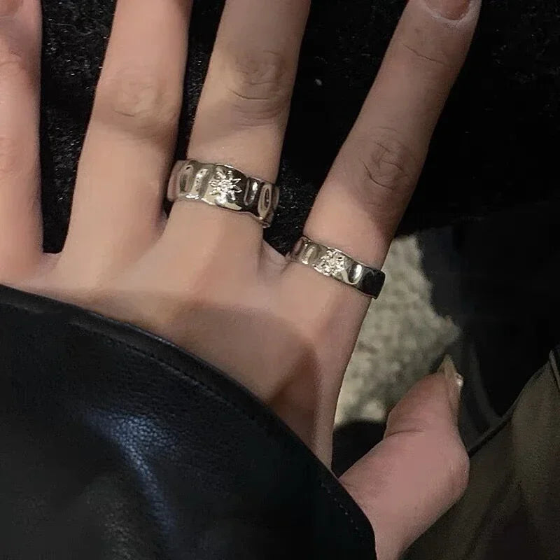 2 Star Ring Bands