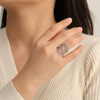 Vegvisir Ring Viking Rune Compass