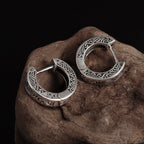 Nordic Viking Creole Earrings
