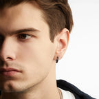 Geometric Viking Men's Earrings3 4