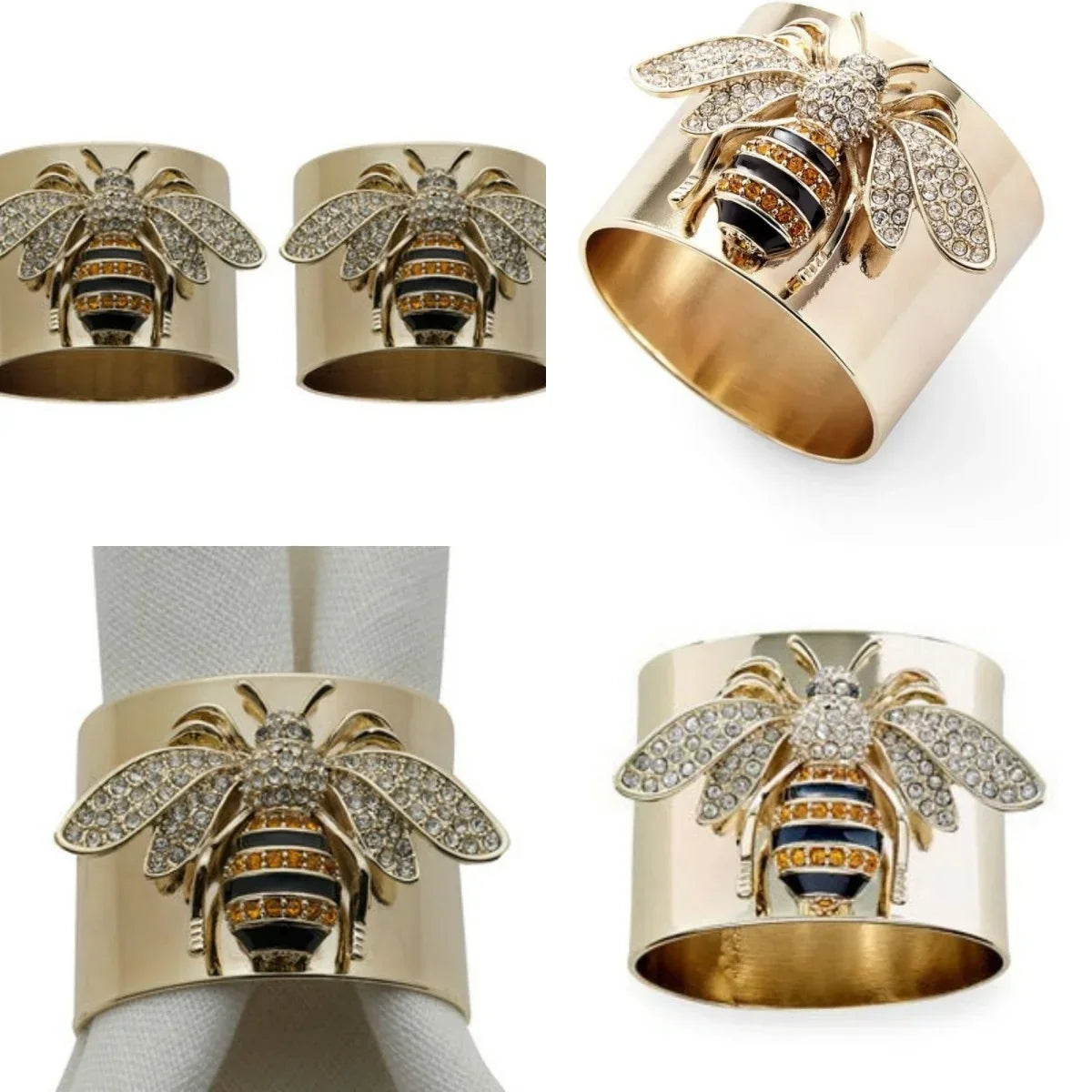 Wide Bee Ring