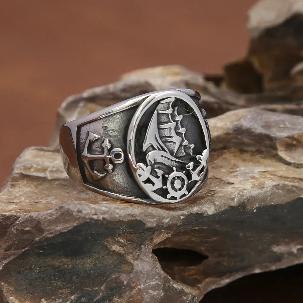Anchor and boat ring
