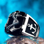 Men's anchor ring