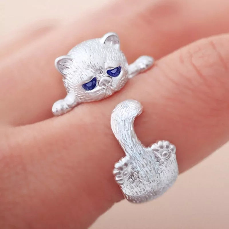 Japanese Cat Ring Band