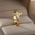 Christian Jesus Ring Band for Women