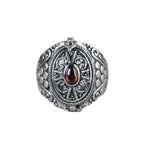 Ethnic Style Ring Band with Opening