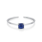 Colored Zircon Birthstone Ring Band