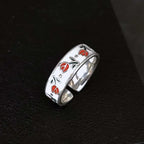 Tulip Flower Ring Band
