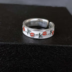 Tulip Flower Ring Band