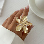 Ring Large Gold Flower Ring
