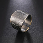 Men's Metatron Cube Ring Silver