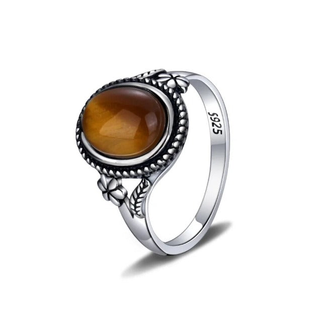 Tiger Eye Ring Band