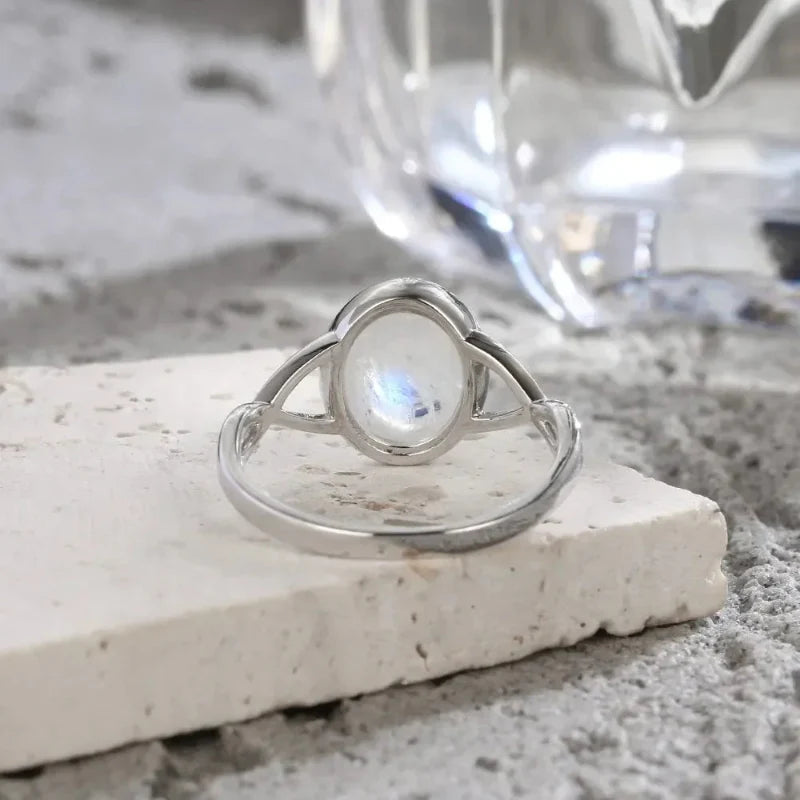Moonstone Fertility Ring Band