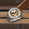 Men's Skull Ring Band