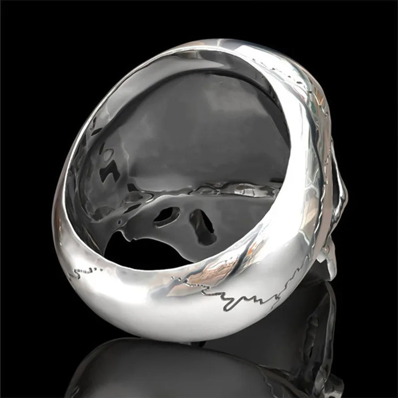 Gothic Skull Ring Band