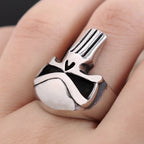 Men's Skull Head Ring Band