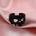 Black Skull Head Ring