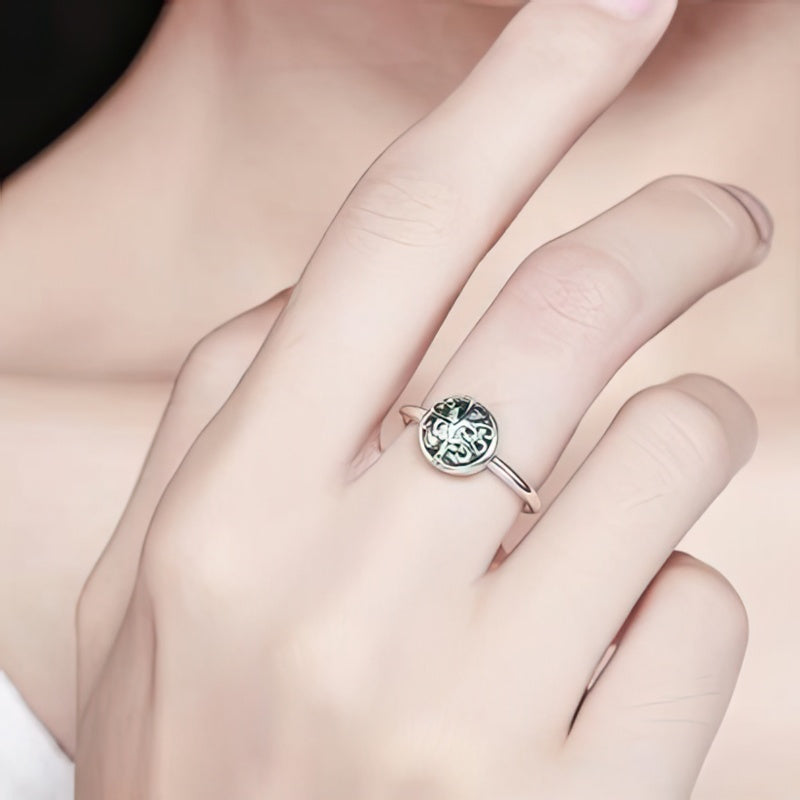Tree of Life Ring in Silver