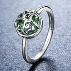 Tree of Life Ring in Silver