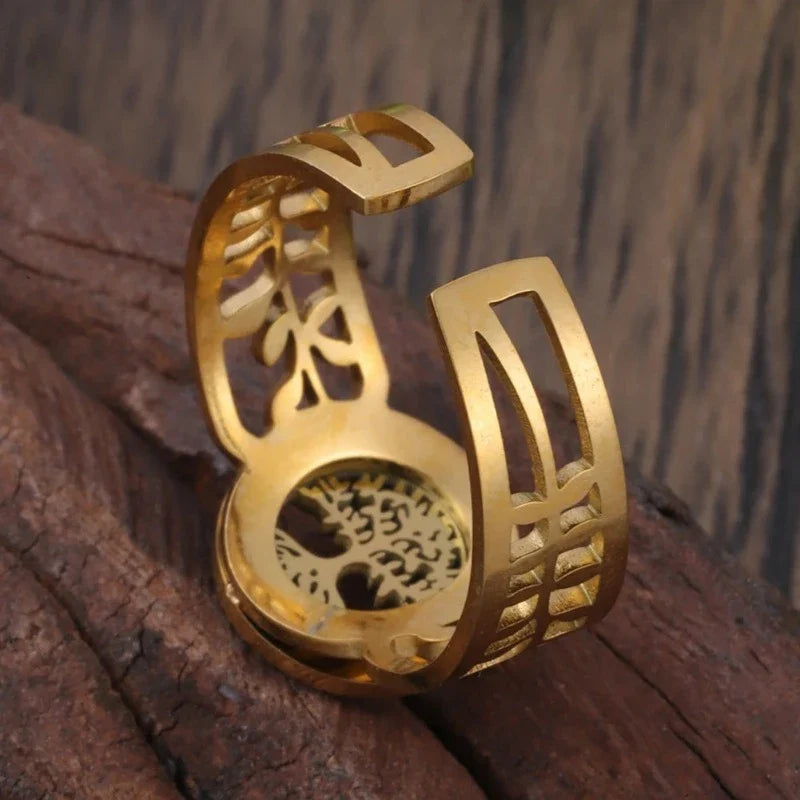 Tree of Life Ring for Women Gold Ring