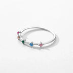 Women's rainbow ring