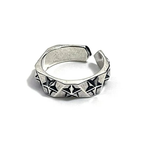Ring with Stars Celestial Bodies