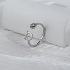 Cat Ring Band with Paws