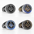 Freemasonry Signet Ring Men's Ring