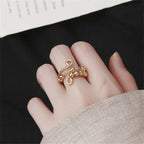 Gold Anti-Anxiety Ring for Women
