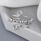 Silver Anti-Anxiety Ring for Women