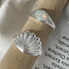 Shell Ring Scallop Shell