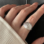 Shell Ring Scallop Shell