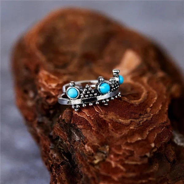 Ethnic Crown Ring