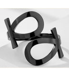 Egyptian Ankh Cross Ring Signet Antique Egypt black