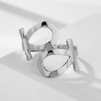 Egyptian Ankh Cross Ring Signet Antique Egypt silver