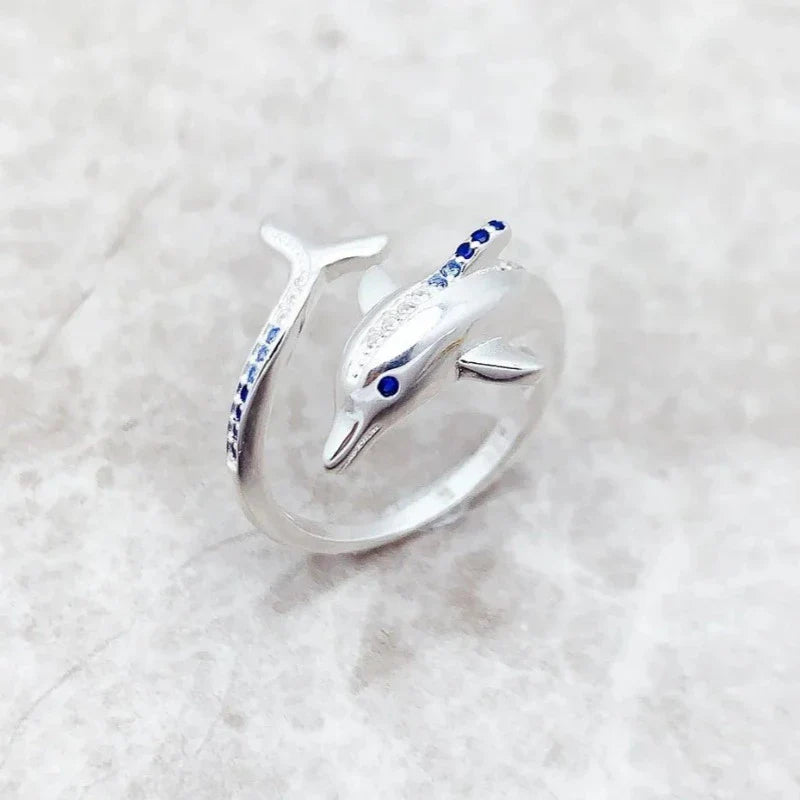 Dolphin Sapphire Ring - Exception®