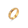 Stylish Ring with Pearls and Zircon 1