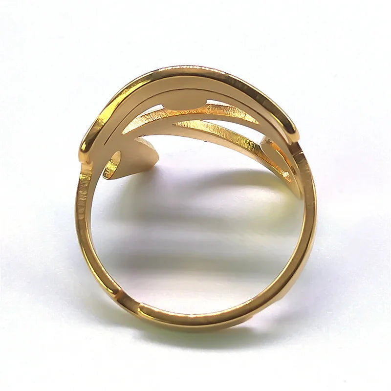 Egypt Ring Eye of Horus Oudjat Witchcraft gold
