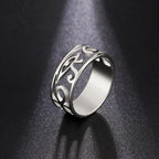 Egyptian Women's Ring Eye of Horus Silver Ring