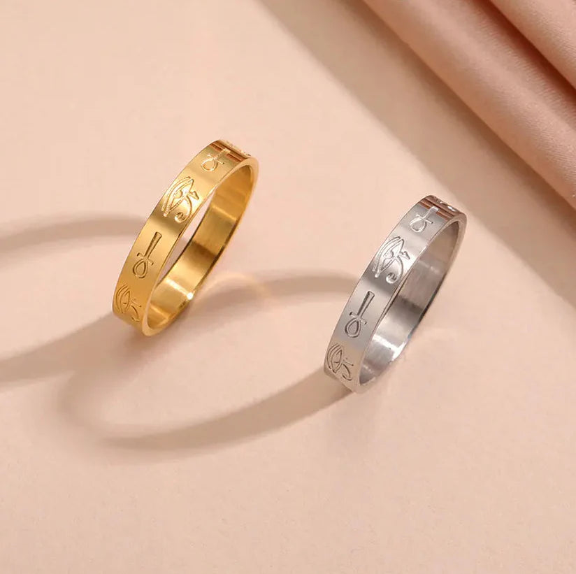 Egyptian Ring for Women Gold