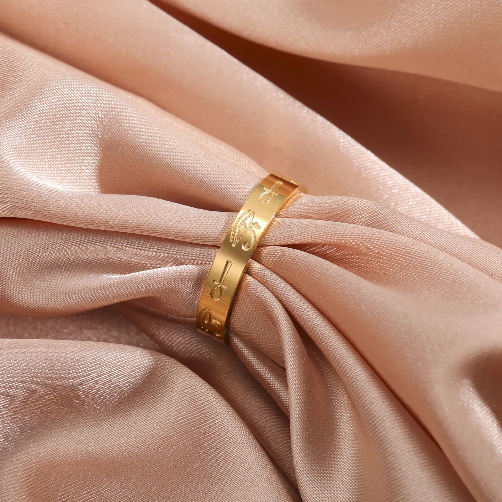 Egyptian Ring for Women Gold