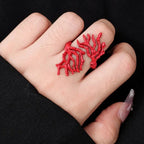 Coral Branch Ring