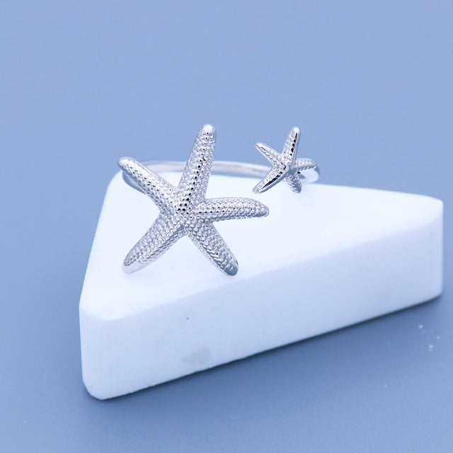 Starfish Ring silver