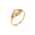 Vintage Style Women's Ring with Pearl