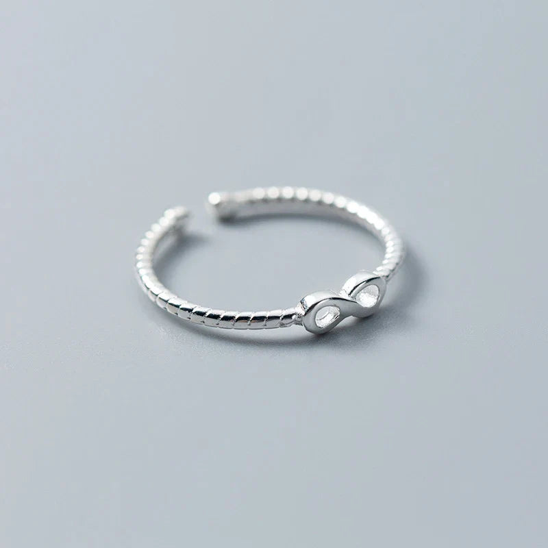 Women's Infinity Silver Ring