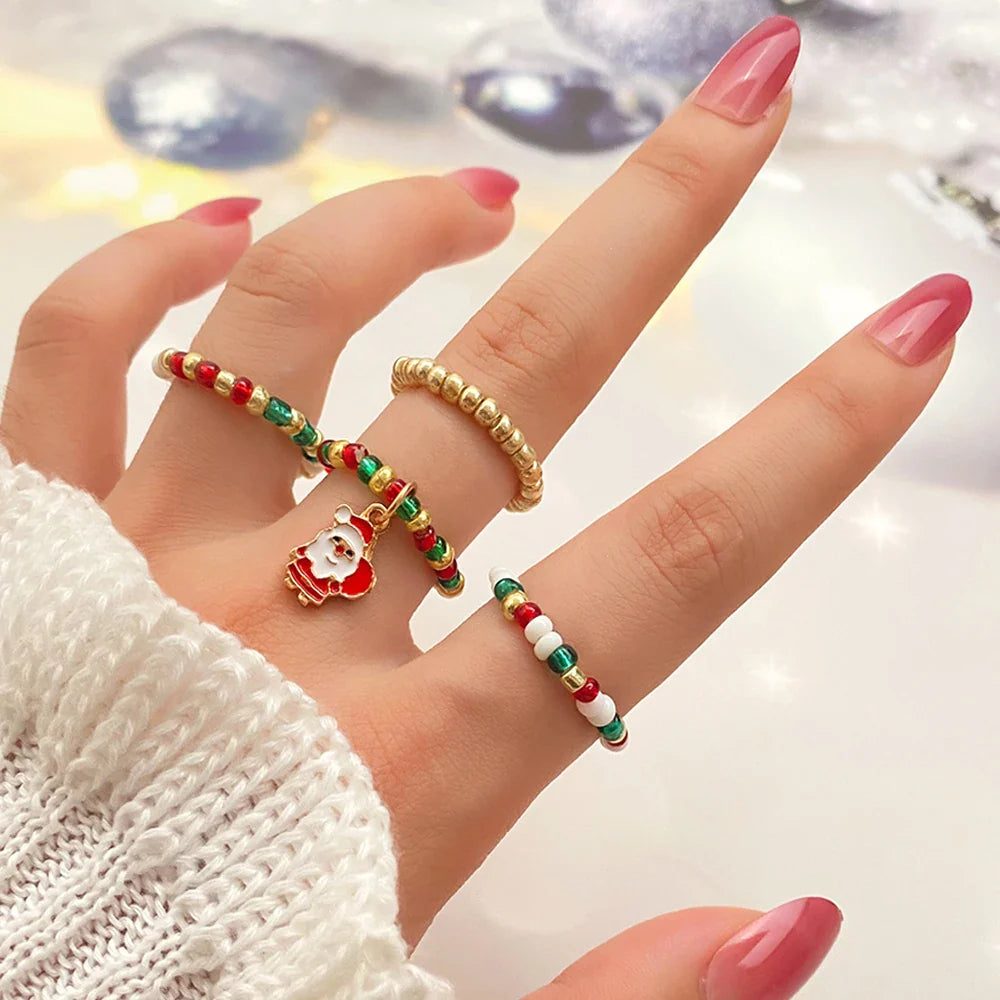 Christmas Father's Women's Ring