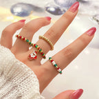Christmas Father's Women's Ring