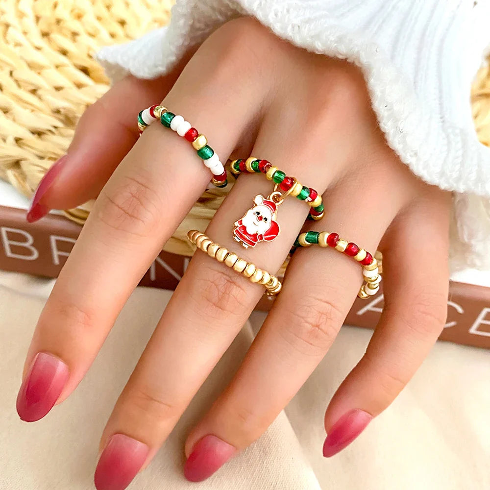 Christmas Father's Women's Ring