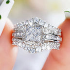 Women's cubic zirconia ring